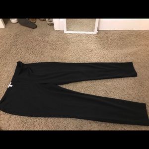 Black slacks!